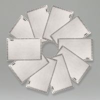 Disposable PM 2.5 Activated Carbon Fiber (ACF) Filters (10 pack)