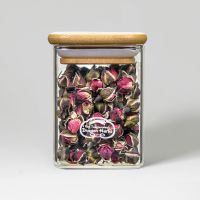 Gold Trim Rose Flower