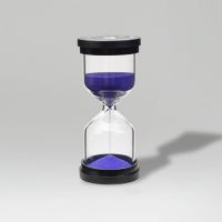 Hourglass Sand Timer – 3 minutes, Purple