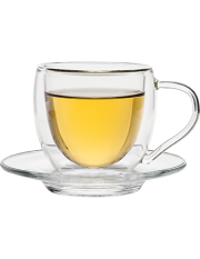 Insulated Tea Cup with Saucer 3 oz.
