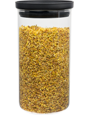 Stackable Glass Jar 27 Oz – large Stackable Glass Jar 27 Oz – large