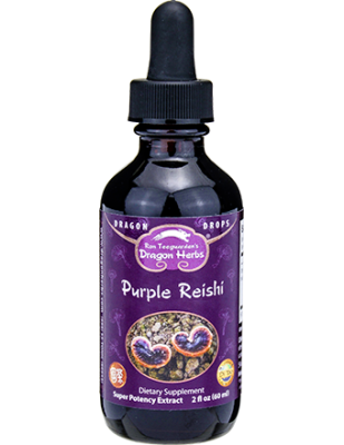 Purple Reishi Drops, Organic