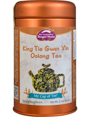 King Tie Guan Yin Oolong  Organic in Tin Can 2.3 oz