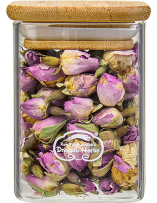 Rose Flower in glass jar