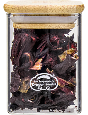 Hibiscus (Roselle) in Glass Jar 0.8 oz