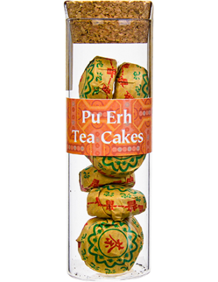 Tea Tubes: Pu Erh Tea Cakes