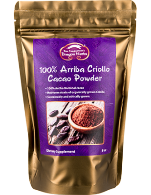 100% Arriba Criollo Cacao Powder 8 oz