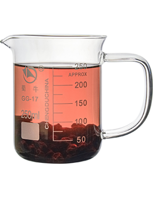 Glass Tea & Elixir Maker Brewing Mug Cup Beaker with Handle - 8.5 oz (250 ml)