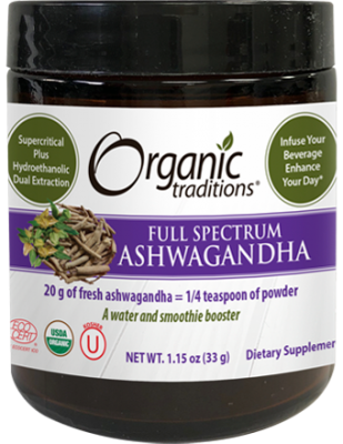 Organic Full Spectrum Ashwagandha