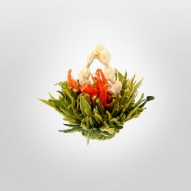 Sun Shine Blossom Tea in Teal Pouch 20 Blossoms