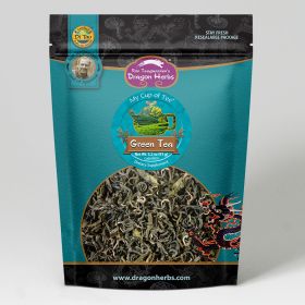 Green Tea, Organic in Teal Pouch 3.2 oz.