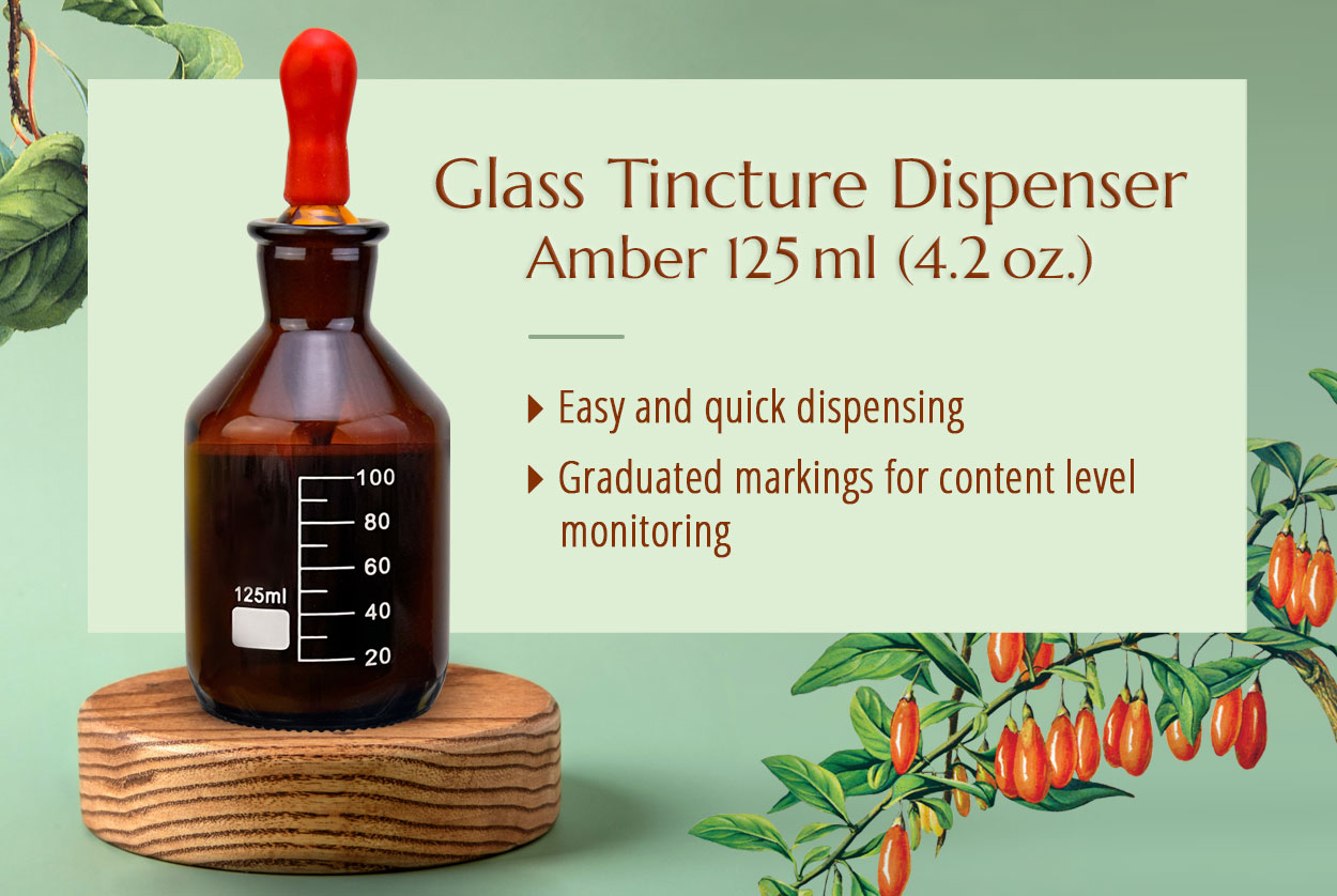 Glass Tincture Dispenser