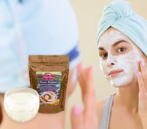 Pearl powder mask that leaves your face silky, matte, soft and soothed