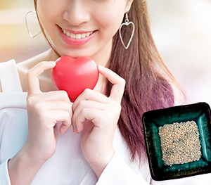 Pearl powder for skin and stress