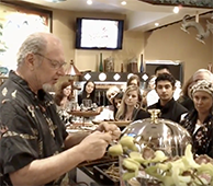 Ron Prepares a Ginseng Root with Tonic Herbalism Class Students - Video