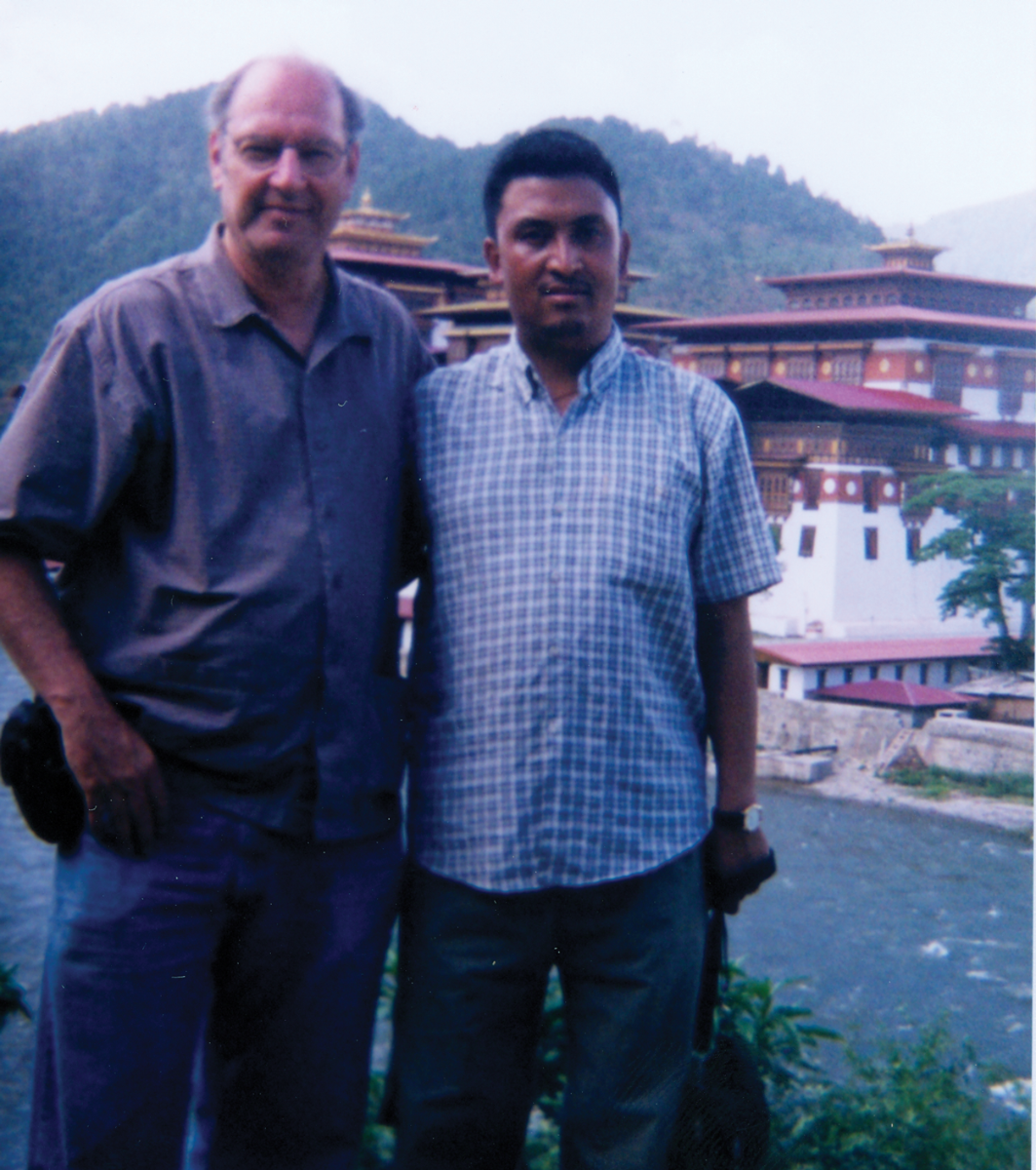 Ron And Sonam In Bhutan