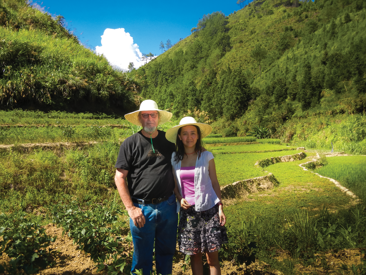 Ron And Yanlin In Gynostemma Ravine